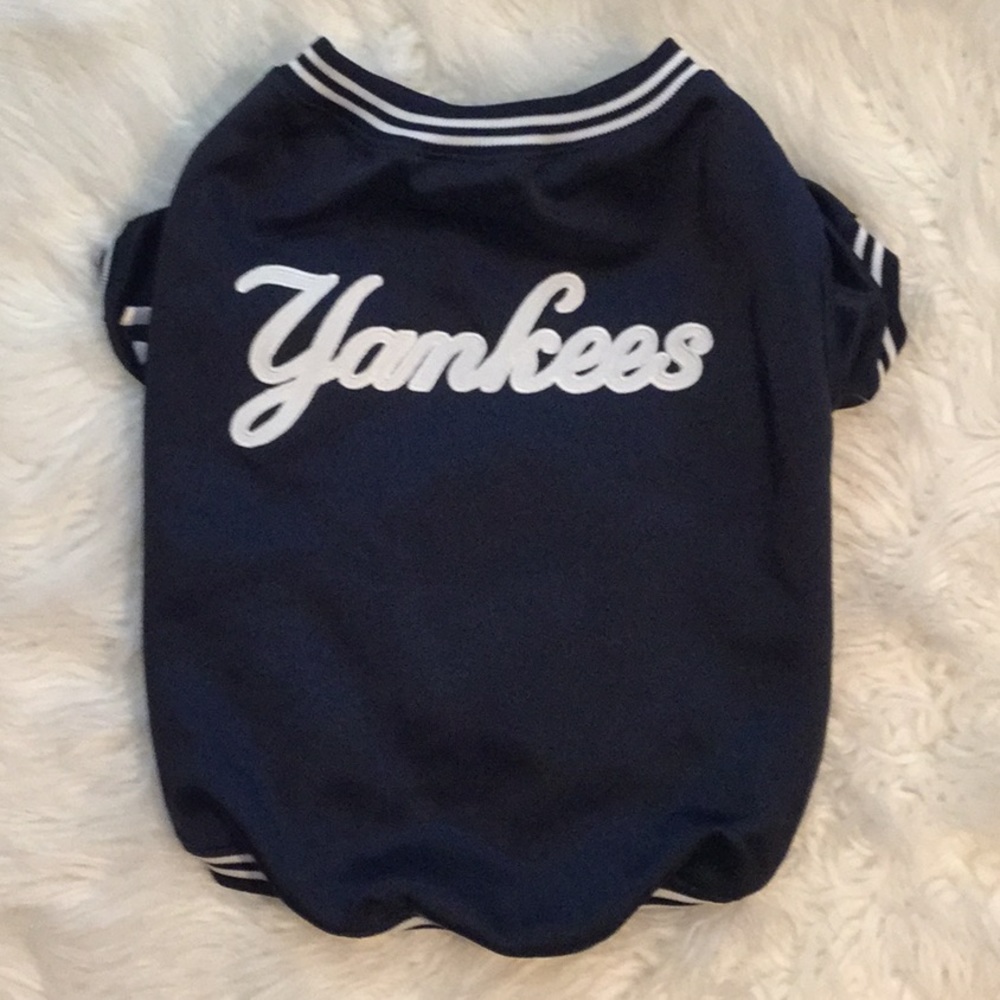 NWT YANKEES SPORTY K9 DOG'S BASEBALL DUGOUT JACKET